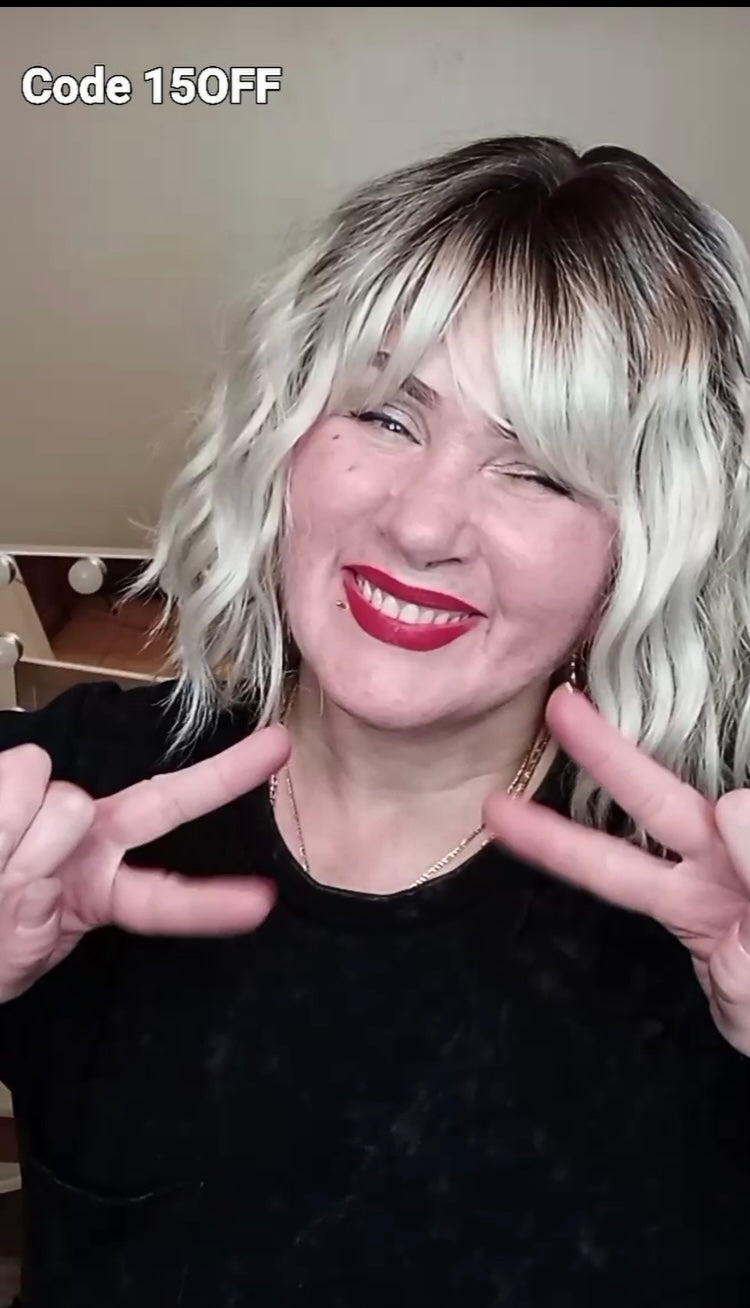Cutie Puh-tooty (blonde w/shadow root)