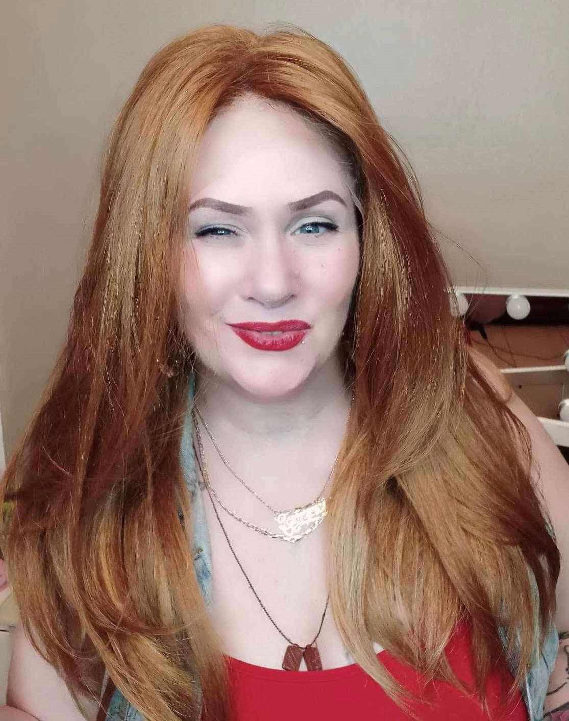 Dutchess (med ginger w/ blonde highlights)