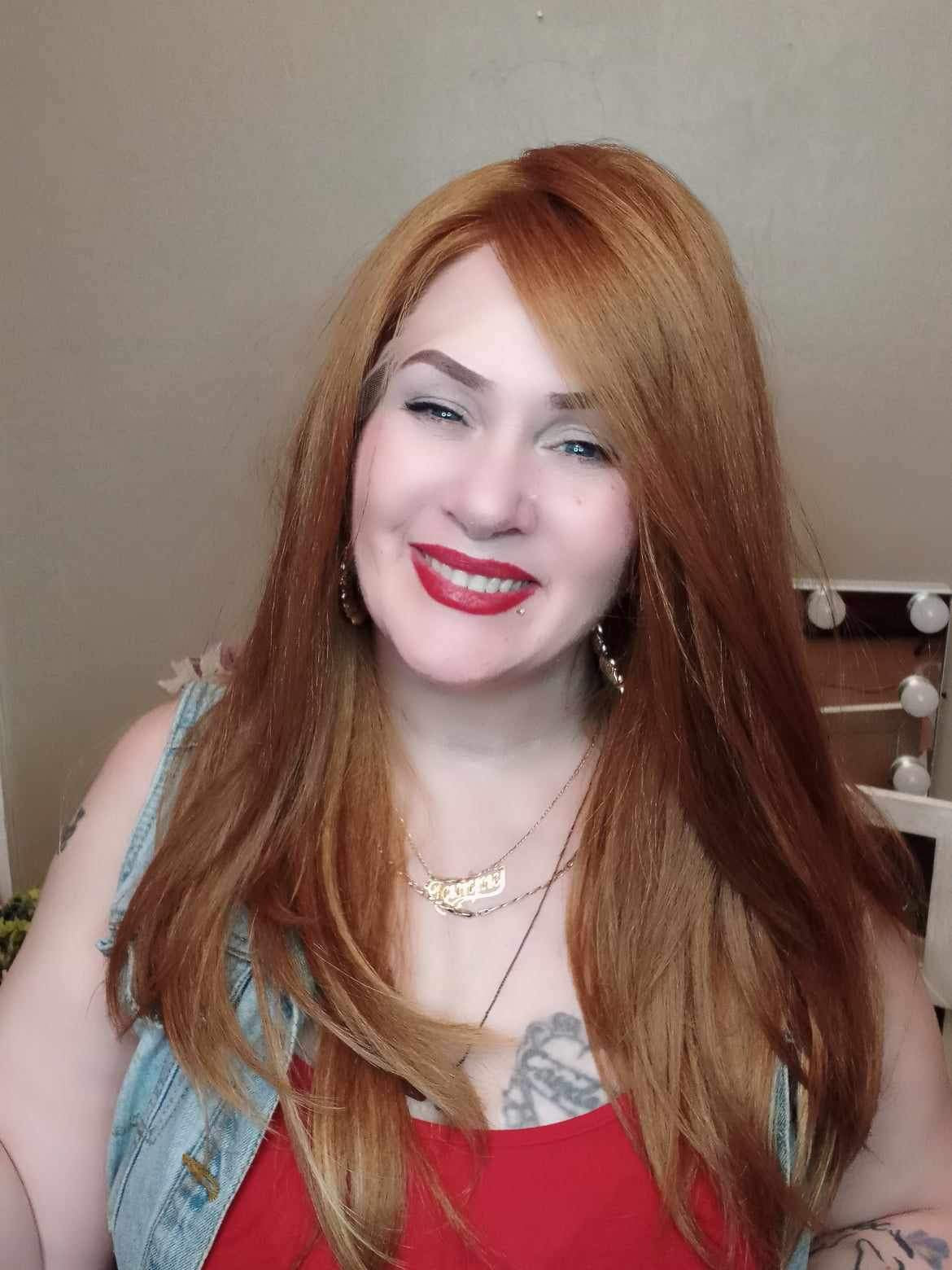 Dutchess (med ginger w/ blonde highlights)