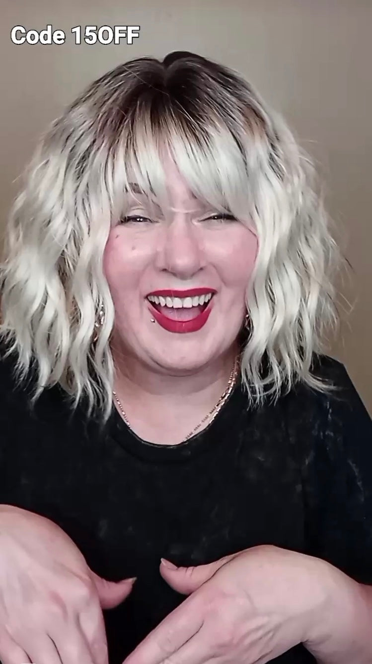 Cutie Puh-tooty (blonde w/shadow root)