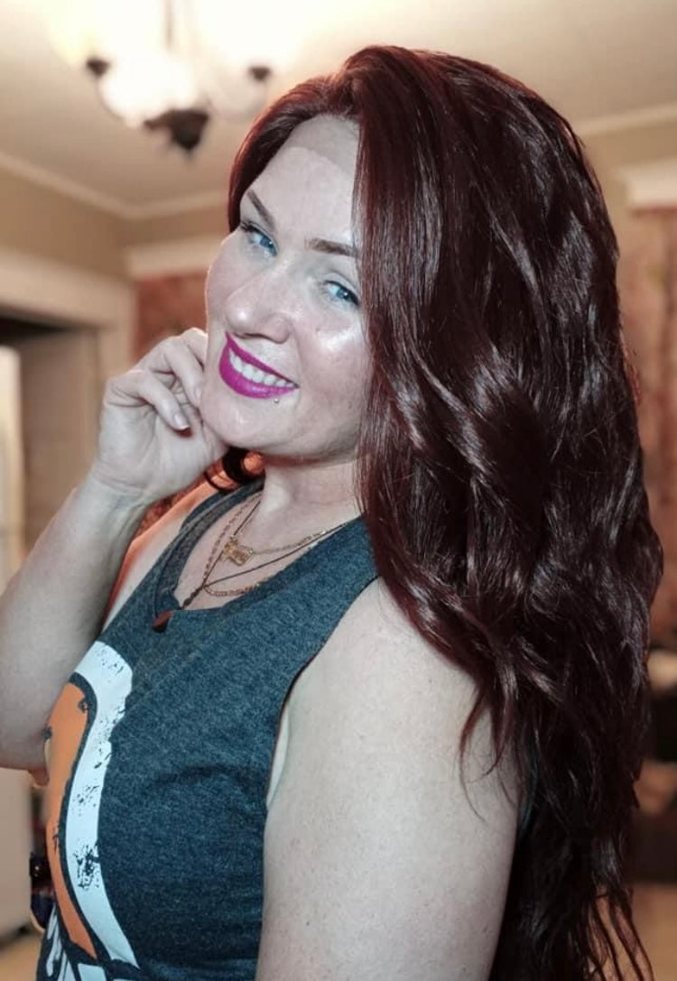 Veronica (deep plum)