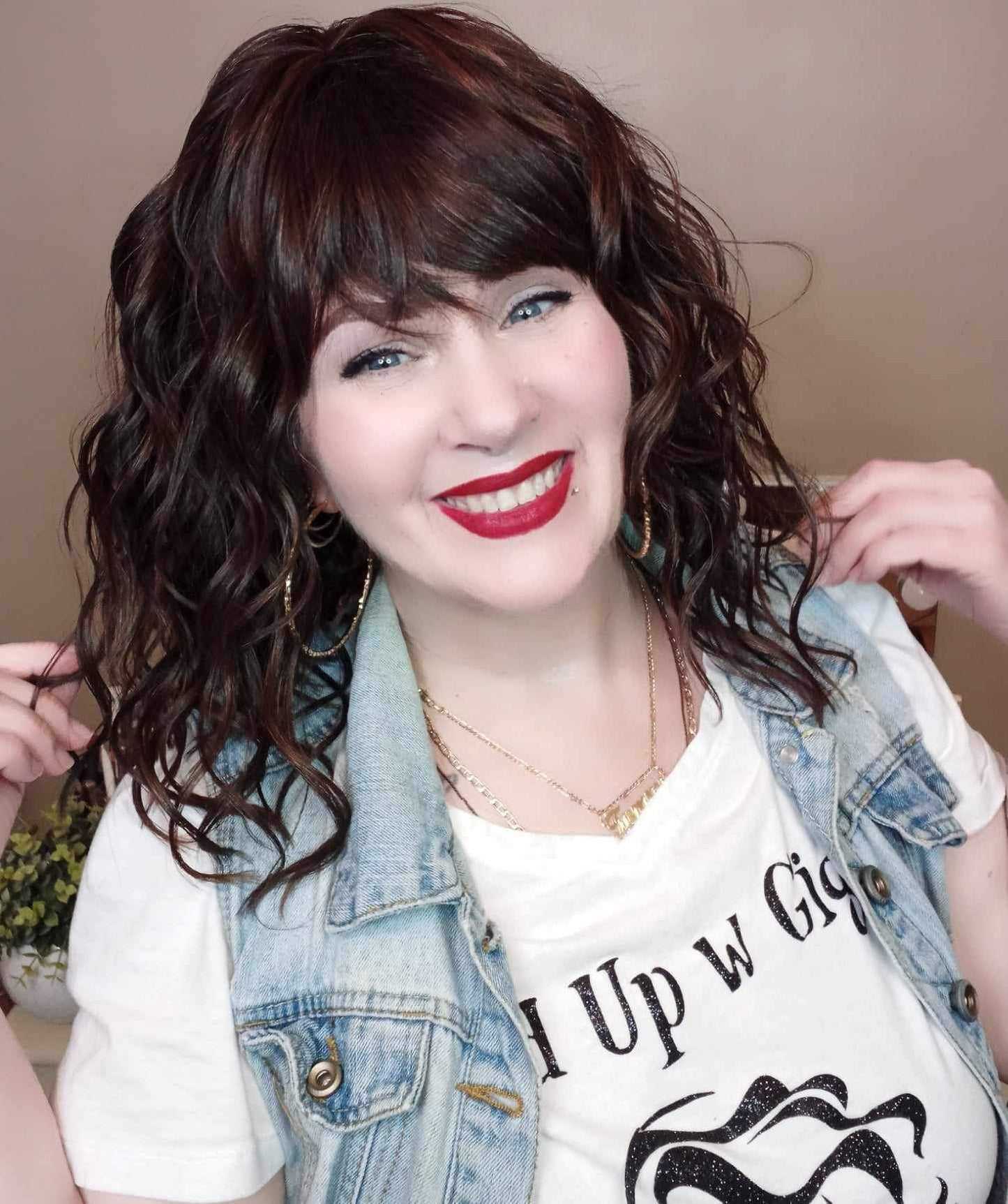 Baby Jane (brown w/chocolate highlights) code:10OFF