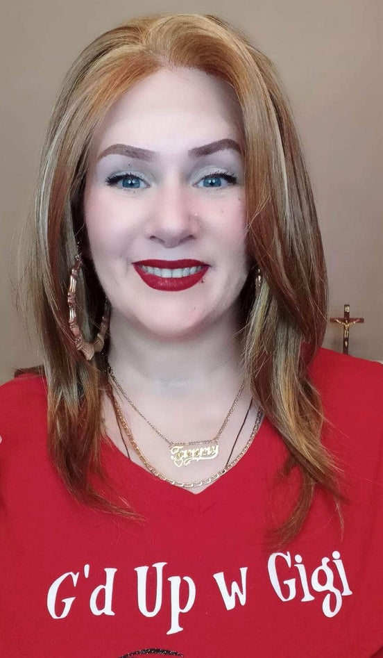 Harlem (strawberry gold w light blonde highlights)
