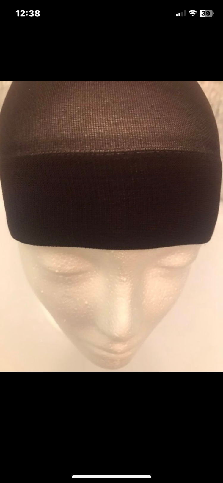 Luxe wig cap (cream)